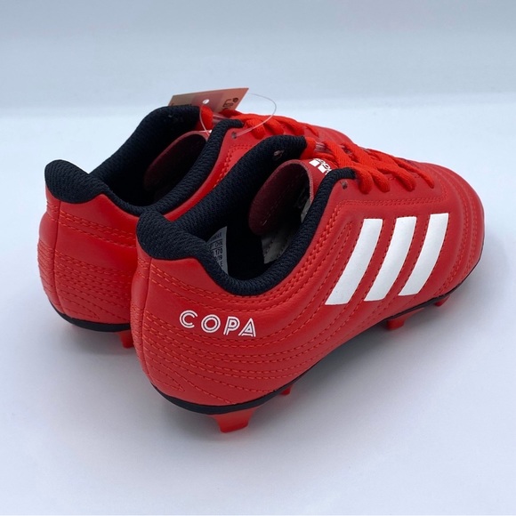 Kids Size 11 K - Adidas Copa 20.4 FG J Soccer Cleats / Red/Black - NEW - Picture 3 of 5